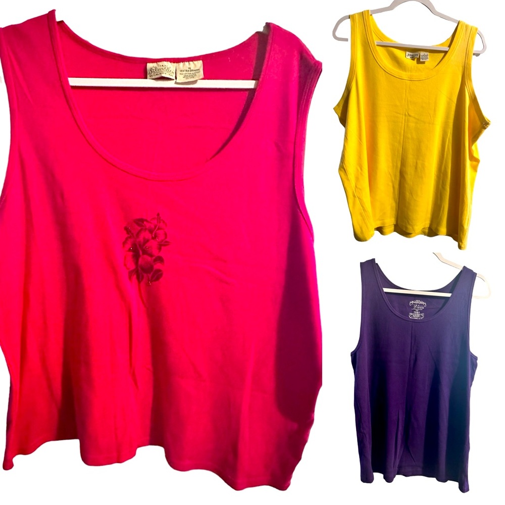 Bundle of 3 Tank Tops 2 St. John’s Bay, 1 Venezia